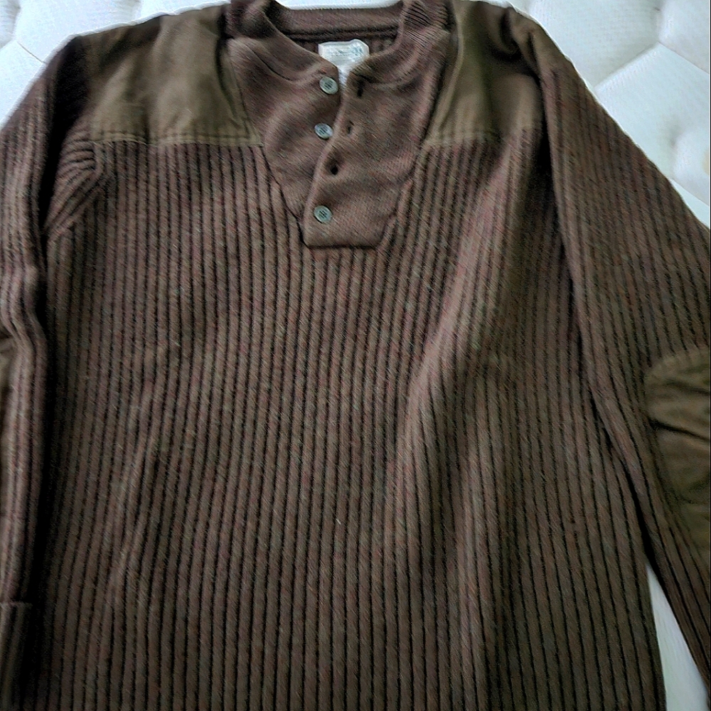 LL Bean men's commando sweater